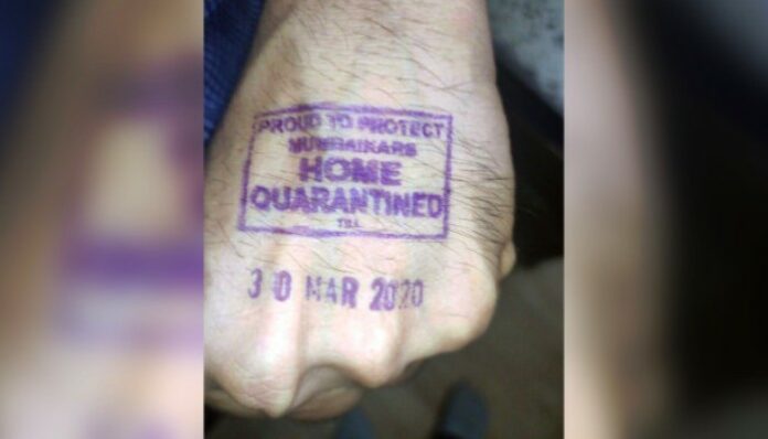 Σφραγίδα στο χέρι