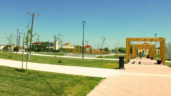 H νέα πλατεία στην συνοικία Τούμπα