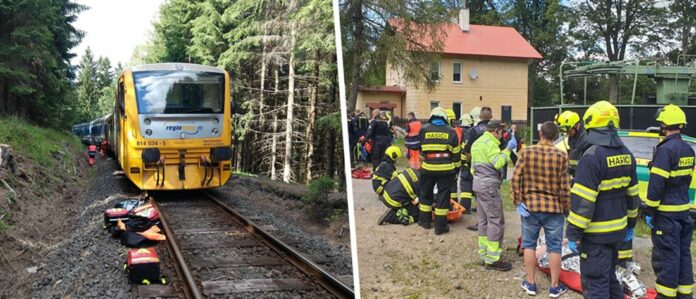 Νεκροί και τραυματίες από σύγκρουση τρένων στην Τσεχία