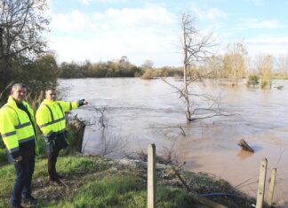 Μικρή υποχώρηση στη στάθμη του Πηνειού στη Λάρισα – Διαχειρίσιμη η κατάσταση σύμφωνα με τον Δήμαρχο