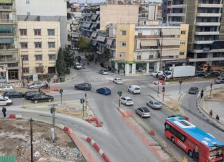 Δήμος Λαρισαίων: Νέες εργασίες για τον κυκλικό κόμβο Φαρσάλων-Ηρ.Πολυτεχνείου-Παναγούλη