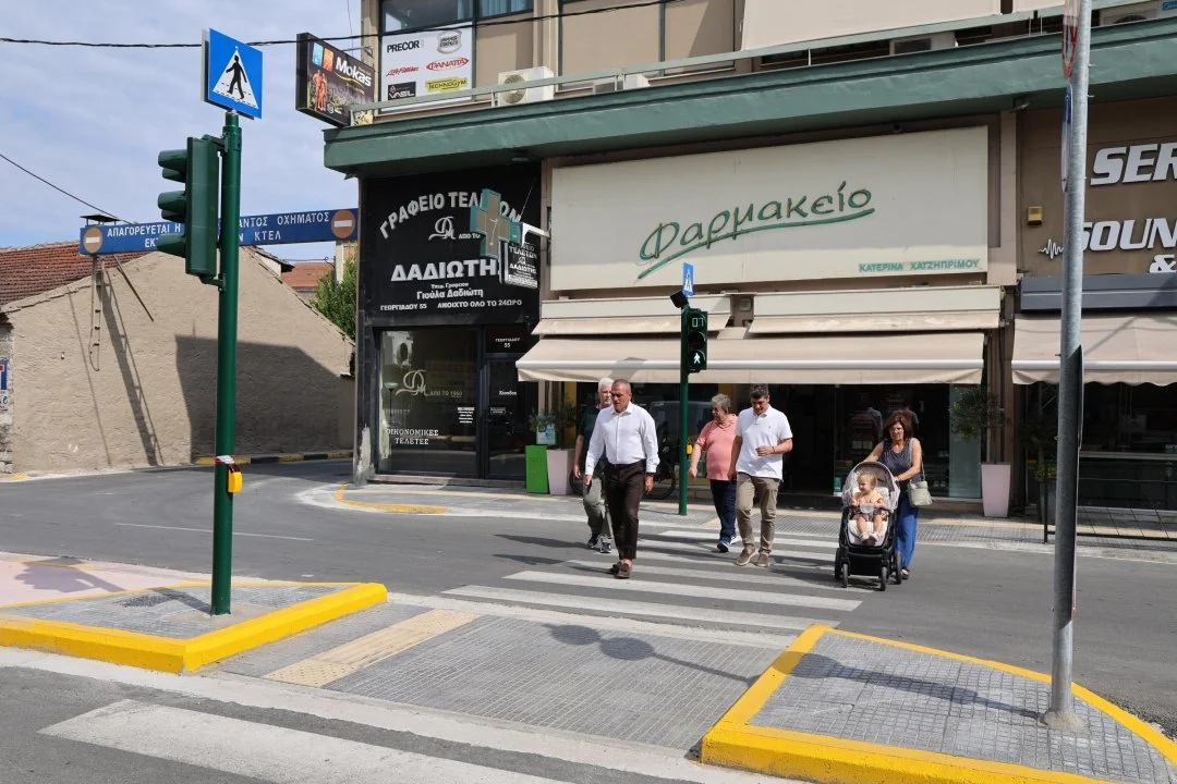 Παραδόθηκε η οδός Γεωργιάδου