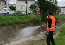 Καταπολέμηση κουνουπιών στη Λάρισα