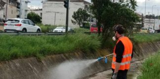Καταπολέμηση κουνουπιών στη Λάρισα