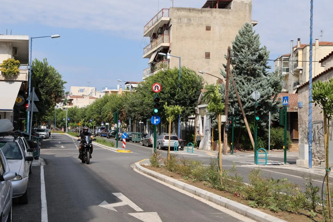 Παραδόθηκε η οδός Γεωργιάδου
