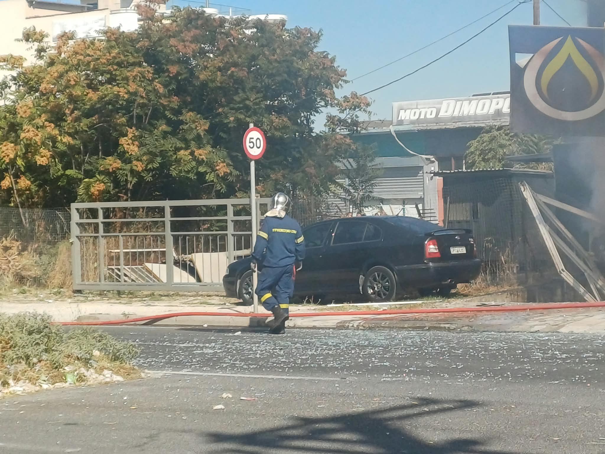 Εκτός κινδύνου οι τρεις τραυματίες από την έκρηξη