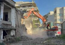 Κατεδαφίσεις κτιρίων στην Ηρώων Πολυτεχνείου Κατεδαφίσεις κτιρίων στην Ηρώων Πολυτεχνείου